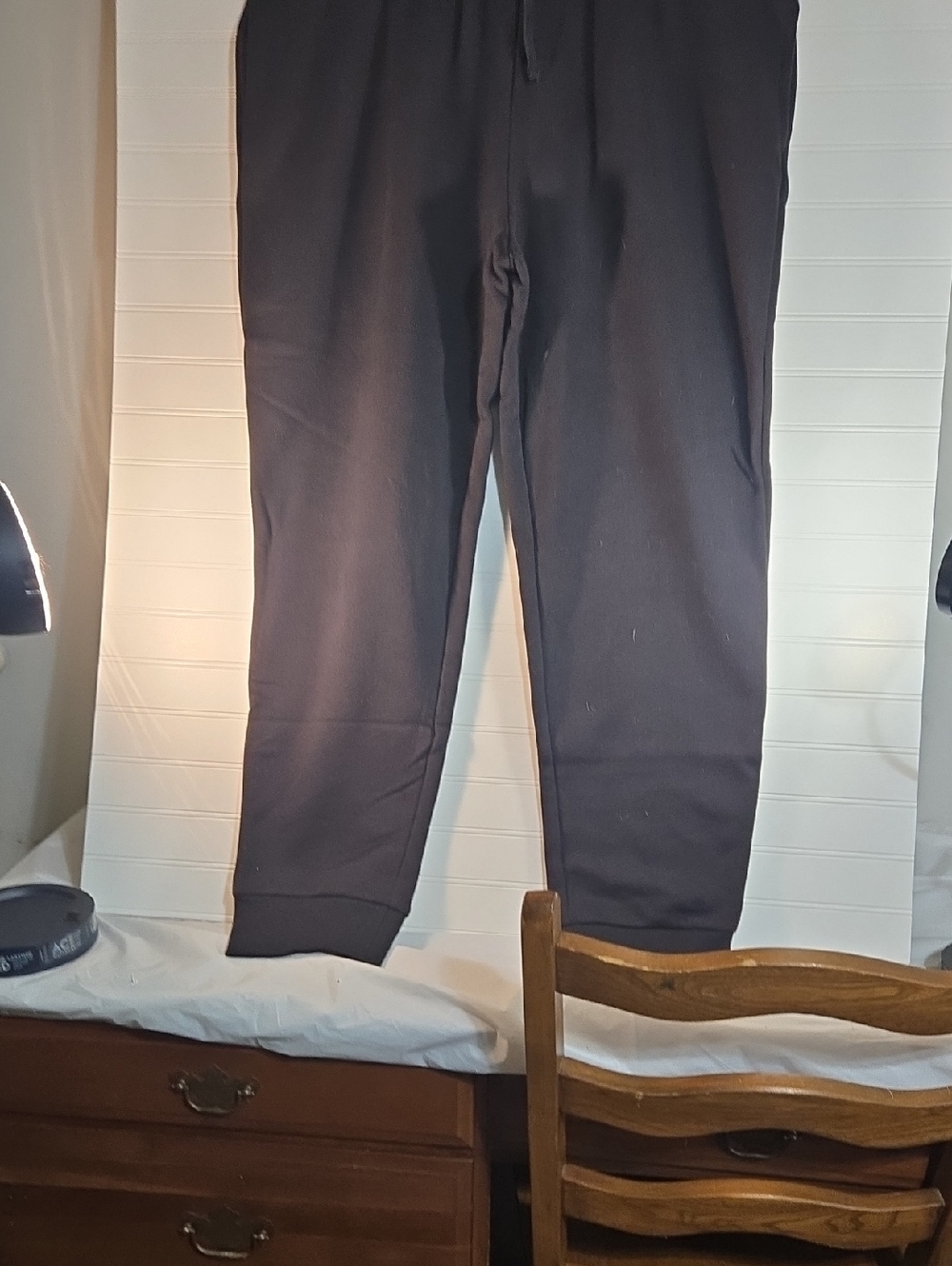 Men's Dark Navy Casual Jogger Sweatpants with Drawstring